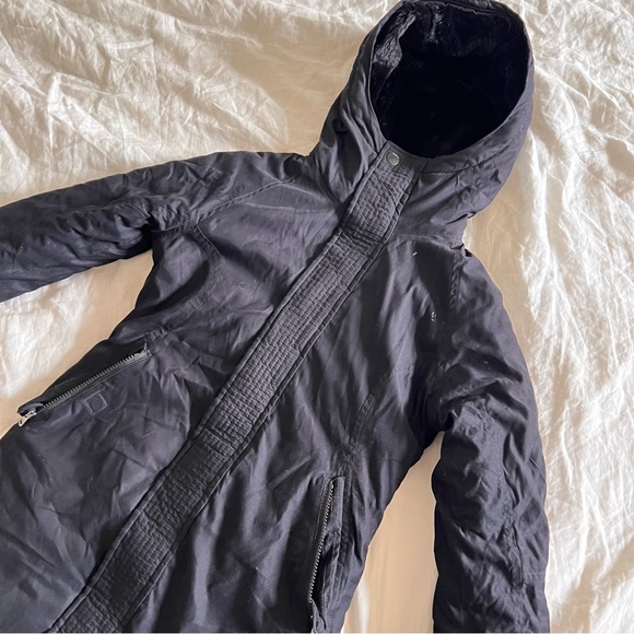 TNA Aspen Parka by Aritzia size XXS Black - Picture 2 of 8